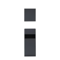 シャンプーキャビネットのモデル - フラット<br>
シングル扉<br>
450mm 上台