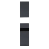 シャンプーキャビネットのモデル - フラット<br>シングル扉<br>690mm 上台