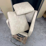 アウトレット スタイリングチェア アデラⅡ(BEG) 丸型ポンプ(SV) OL2243 通常価格￥58,080