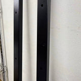 アウトレット アイアンパーテーション パネル・鉄柱・ショート/ロングアタッチメント(BK) OL2261 通常価格￥45,540