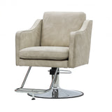 アウトレット スタイリングチェア アデラⅡ(BEG) 丸型ポンプ(SV) OL2243 通常価格￥58,080