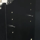 ダークグレー色ストック型キャビネット上台450mm