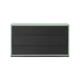 フラットシャンプーキャビネット【上台】高さ450mm アッシュグリーン色