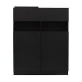 ブラック色シャンプーキャビネット【下台】正面