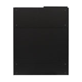 ブラック色シャンプーキャビネット【下台】裏面